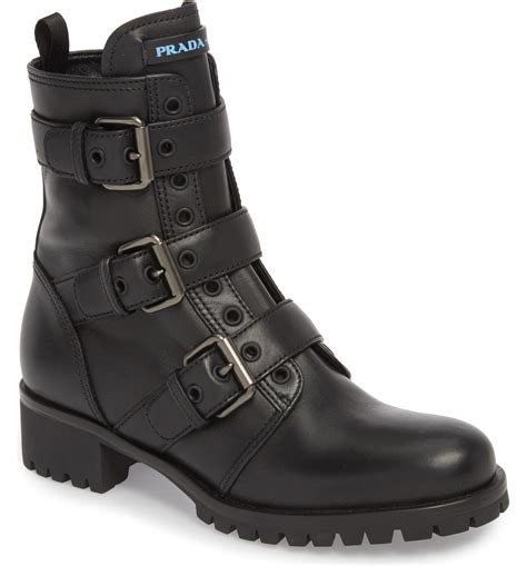 prada suede boots on sale|prada combat boots nordstrom.